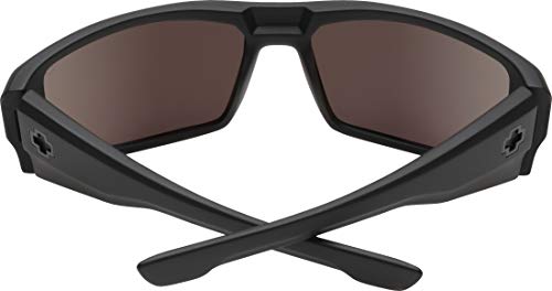 Black Polarized Wrap Sunglasses for Men & Women - Dirk Model