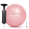Pink 7-8 Inch Pilates Exercise Ball with Pump for Core & Rehab - Small Fitness Ball