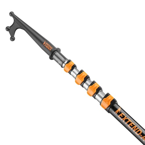 18 Feet Telescoping Boat Hook for Docking - Aluminum Extension Pole