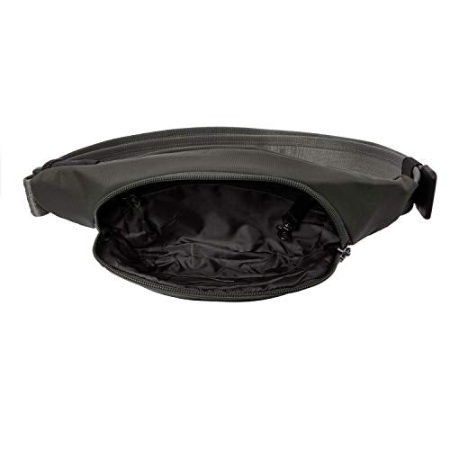 Travelon Anti-Theft Active Waist Pack Black - RFID Blocking Security Bag