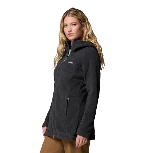 X-Large Columbia Women's Benton Springs II Long Hoodie Charcoal Heather