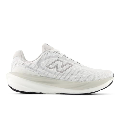 New Balance Men's 1080 V15 Running Shoes - White/Truffle Salt, Size 11