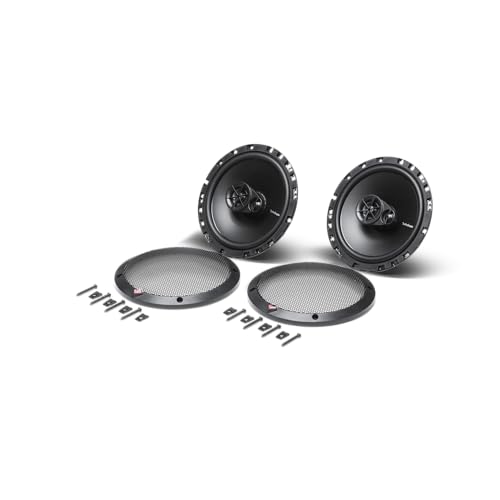 6.5-Inch 3-Way Full Range Car Speakers Pair - Coaxial Design