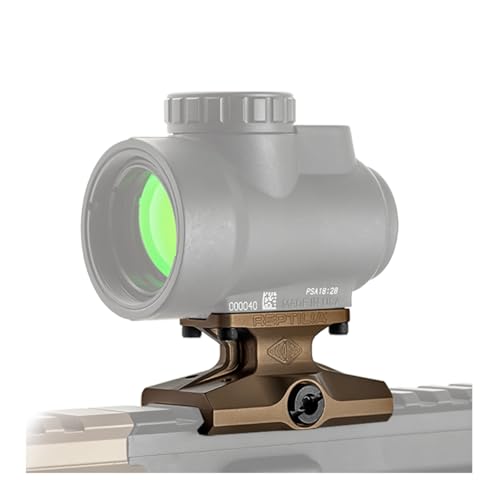 Reptilia DOT Mount Lower 1/3 Co-Witness for Trijicon MRO FDE Flat Dark Earth Anodized