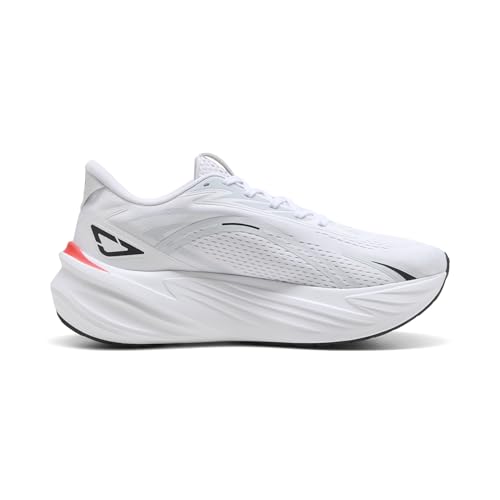 Men's Maxima Pro Lace-Up Sneakers - White Ultra Red & Black Silver Variation