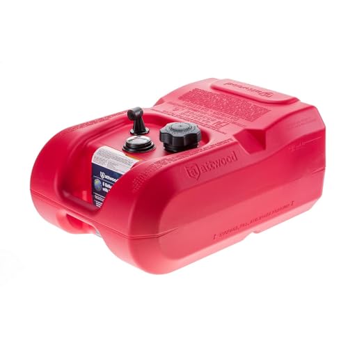 Attwood 6 Gallon Portable Marine Fuel Tank with Gauge - EPA & CARB Certified