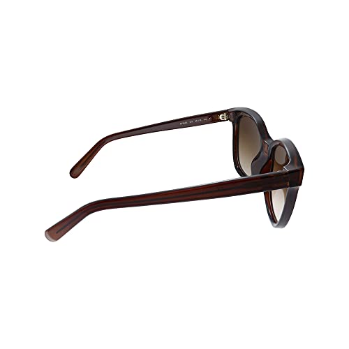 Salvatore Ferragamo Rectangular Sunglasses SF834S 210 55mm Brown Gradient