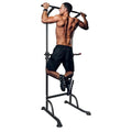 LSKSSNG Adjustable Pull Up & Dip Station - Multi-Function Home Gym Equipment