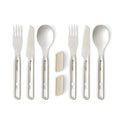 Sea to Summit Detour 2-Person Camping Cutlery Set - Stainless Steel Knives, Forks, Spoons
