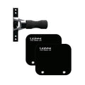 CNC Aluminum Bike Wall Mount Hook Supports up to 70 Lb for Indoor Storage