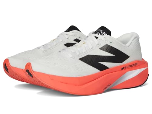 New Balance FuelCell Supercomp Trainer V3 Men's Running Shoes 12 Urgent Red/Sea Salt/Black