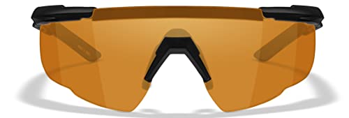 Wiley X Saber Advanced Sunglasses Matte Black Frame Smoke Grey Lenses