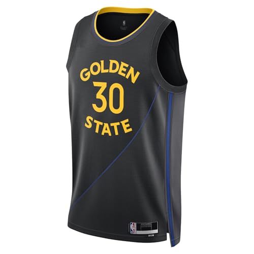 Youth NBA Swingman Jersey - Stephen Curry Golden State Warriors Black 10-12 Variation