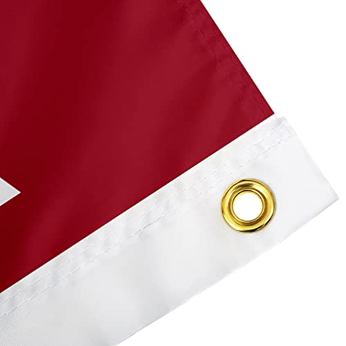 3x5 Outdoor College Flag - Indiana University IU Hoosiers School Spirit Banner