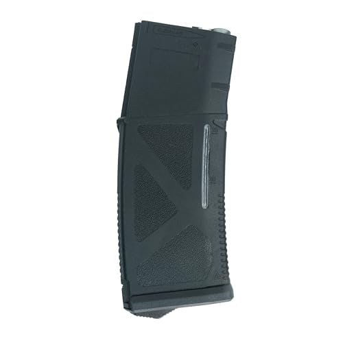Airsoft M4 M16 Series 200-Round Transparent Magazines Pack of Five
