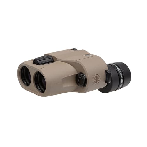 SIG SAUER Zulu6 FDE HDX 16x42mm Roof Prism Binocular with OIS Image Stabilization