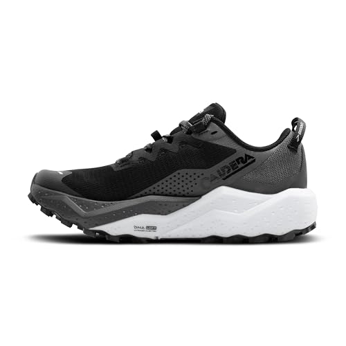 Brooks Women’s Caldera 8 Ultra Trail Running Shoe - Black/Blackened Pearl/White, Size 9