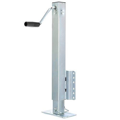 Heavy Duty Trailer Jack with Drop Leg - 28.6 Inch Lift, 2500 Lb Capacity