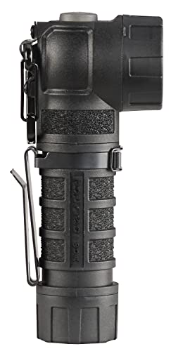 Black PolyTac 90X 500-Lumen Tactical Flashlight - Right Angle, Hands-Free