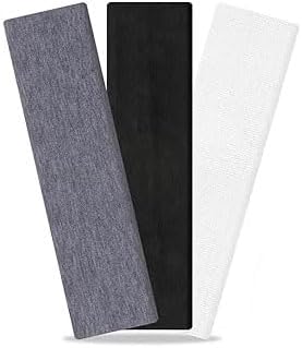 Skiennix Breathable Non-Slip Stretchy Sweat Headbands - 3 Pcs for Yoga & Running | Perfect for Women & Girls