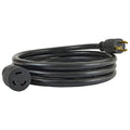 30 Amp Generator Extension Cord - 10 Feet Locking Power Cable, Heavy Duty