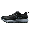 Saucony Women's Peregrine 14 Sneakers Black/Carbon 7.5 Trail Running Shoes