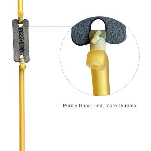 Yellow Slingshot Replacement Bands - Heavy Duty Rubber Tubing for Hunting & Outdoors