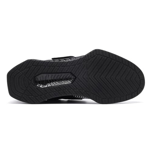 Osterland Weightlifting Shoes for Men Women 10 Wide Women / 8.5 Men Black White