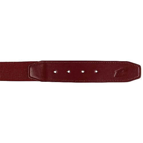 CHAMPRO Boys' Brute Baseball Belt Youth / Cardinal Elastic Adjustable