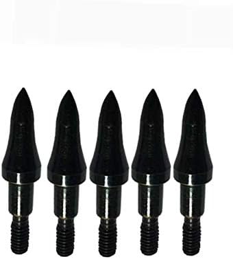 Skiennix Archery Arrow Tips - 12pcs Field Points in 75/100/125/150 Grain | 5/16 Inch Screw-In Bullet Points for Target Shooting
