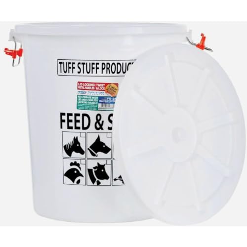 Tuff Stuff FS26 HD Feed & Seed Storage Container 26.5 Gallon