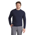 Men's Cloudspun Fleece Golf Crewneck - XX-Large Deep Navy