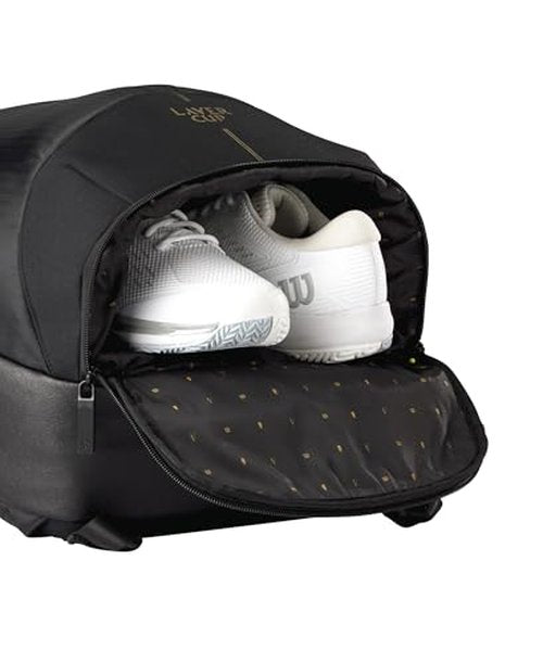 WILSON 2025 Laver Cup RF Tournament Tennis Racket Bag - Black, Holds up to 9 Rackets