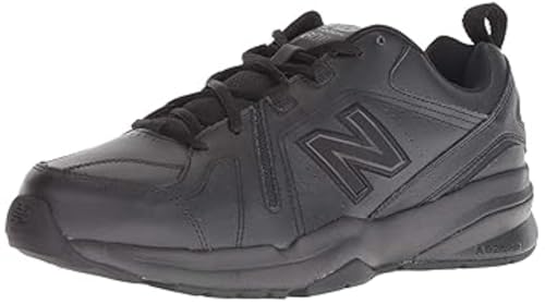 New Balance Men's 608 V5 Cross Trainer Shoes 17 Wide Black/Black