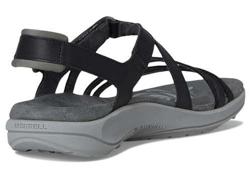 Women's Merrell Harbor Backstrap Sandals - Black, Size 9