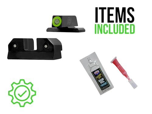 Tritium Night Sight for Sig Sauer P320 P365 P226 P229 & More - Green Laser