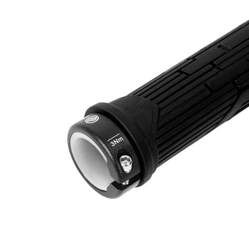 FIFTY-FIFTY Mountain Bike Handlebar Grips Black Non-Slip Lock-On MTB Riding