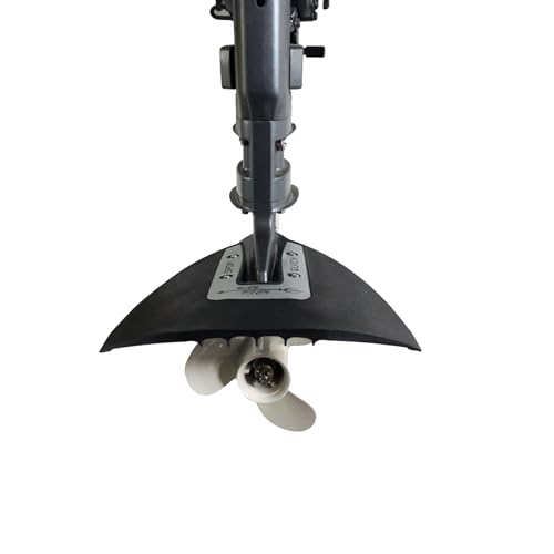 Boat Hydrofoil Stabilizer for 40-300 HP Outboard Motors Silver