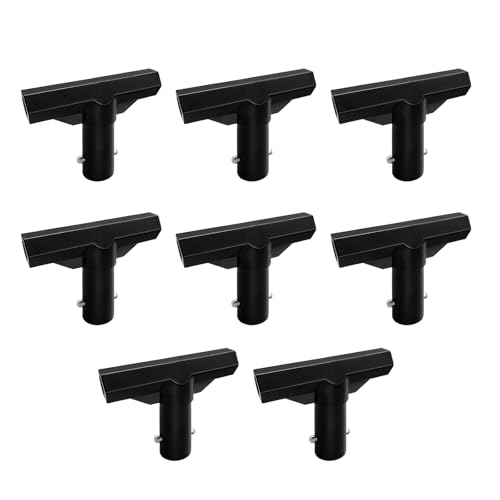 Plastic Trampoline T Connectors 8-Pack for Top Ring System