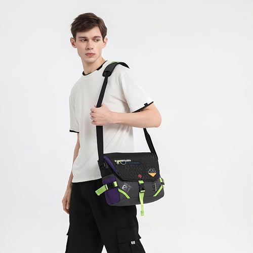 Neon Genesis Evangelion Messenger Bag - Anime Logo Casual Bag