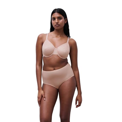 Magique Back Smoothing Minimizer Bra 34D Beige - Comfortable Support