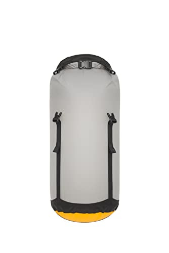 Sea to Summit eVac UL 20L Compression Dry Bag – High Rise Grey, Waterproof Backpack Gear Storage