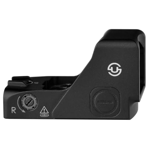 ZULISY 3MOA Green Micro Red Dot Sight for RMR Footprint, 24mm Large Window