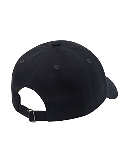 Large Cat Dad & Mom Sun Hat for Proud Cat Parents - Vintage Black Cap