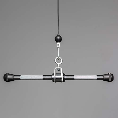 REP Fitness Straight Bar Pro Style for Lat Pulldown & Cable Machine Attachments