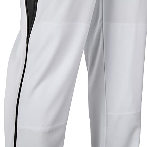 Champro Mens Triple Crown Baseball Pants Medium White Black Open Bottom
