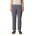 Women's All-Season Stretch Pull-On Pants with UPF 50 Rain and Stain Resistance - City Grey, Large
