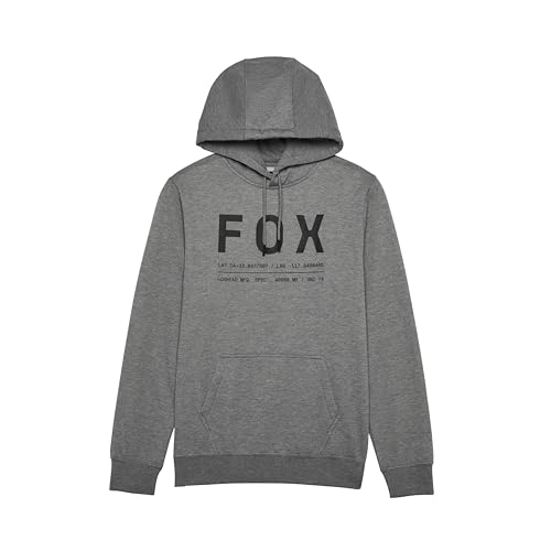 Fox Racing Men's Non Stop Fleece Pullover Heather Graphite X-Large