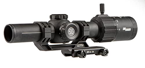 Sig Sauer Tango MSR 1-6x24mm Rifle Scope with Illuminated Reticle & Mount