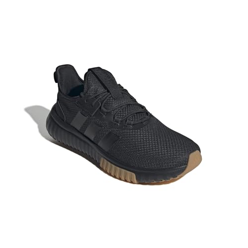 Adidas Men's Kaptir 4.0 Running Sneakers Black/Gum, Size 10.5 Wide